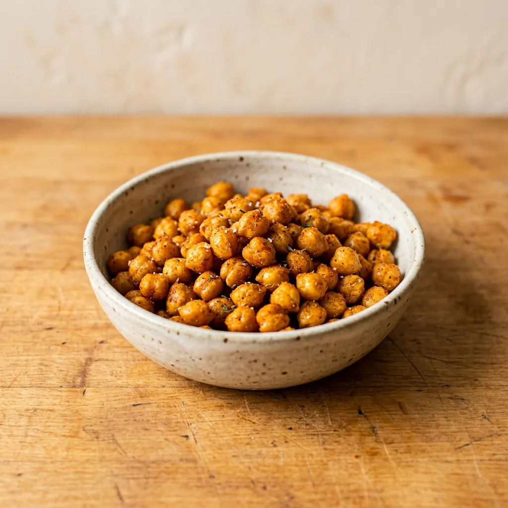 Crispy Roasted Chickpeas