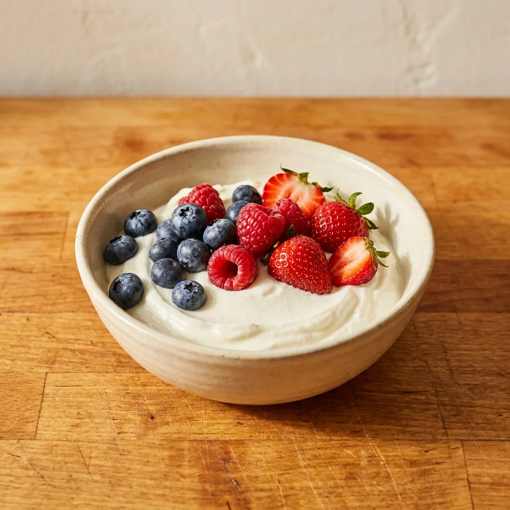 Greek Yogurt with Berries