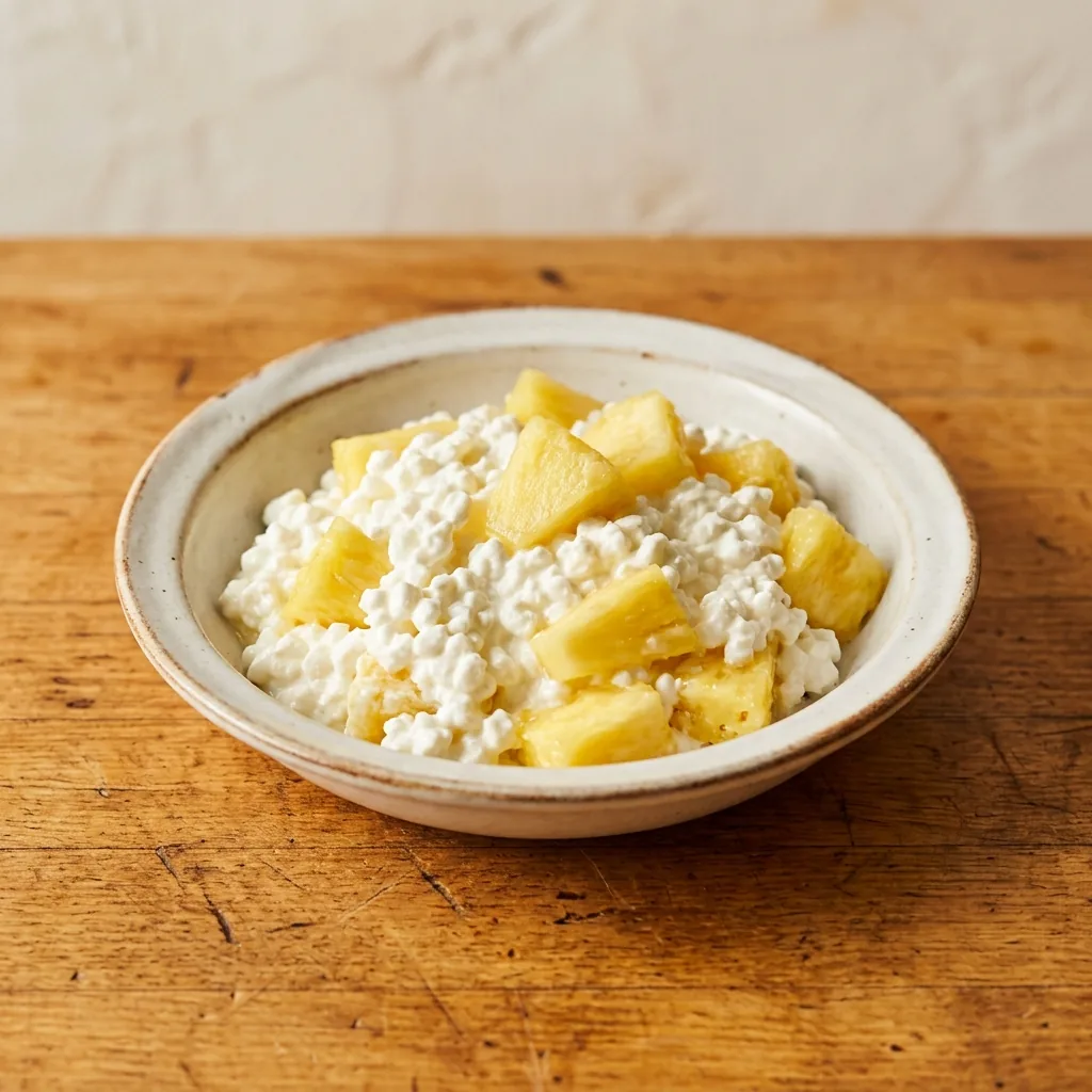 Cottage Cheese with Pineapple